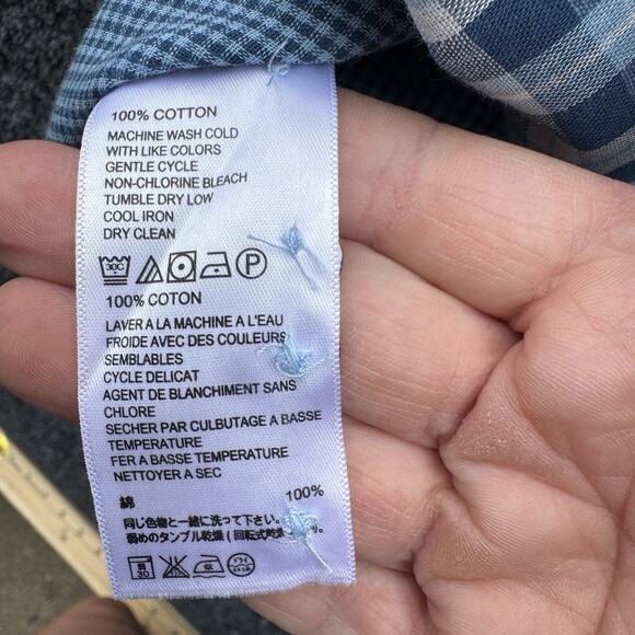 Tommy Bahamas Shirt Men Large Blue Casual Button Down Outdoor 100% Cotton - Picture 6 of 7